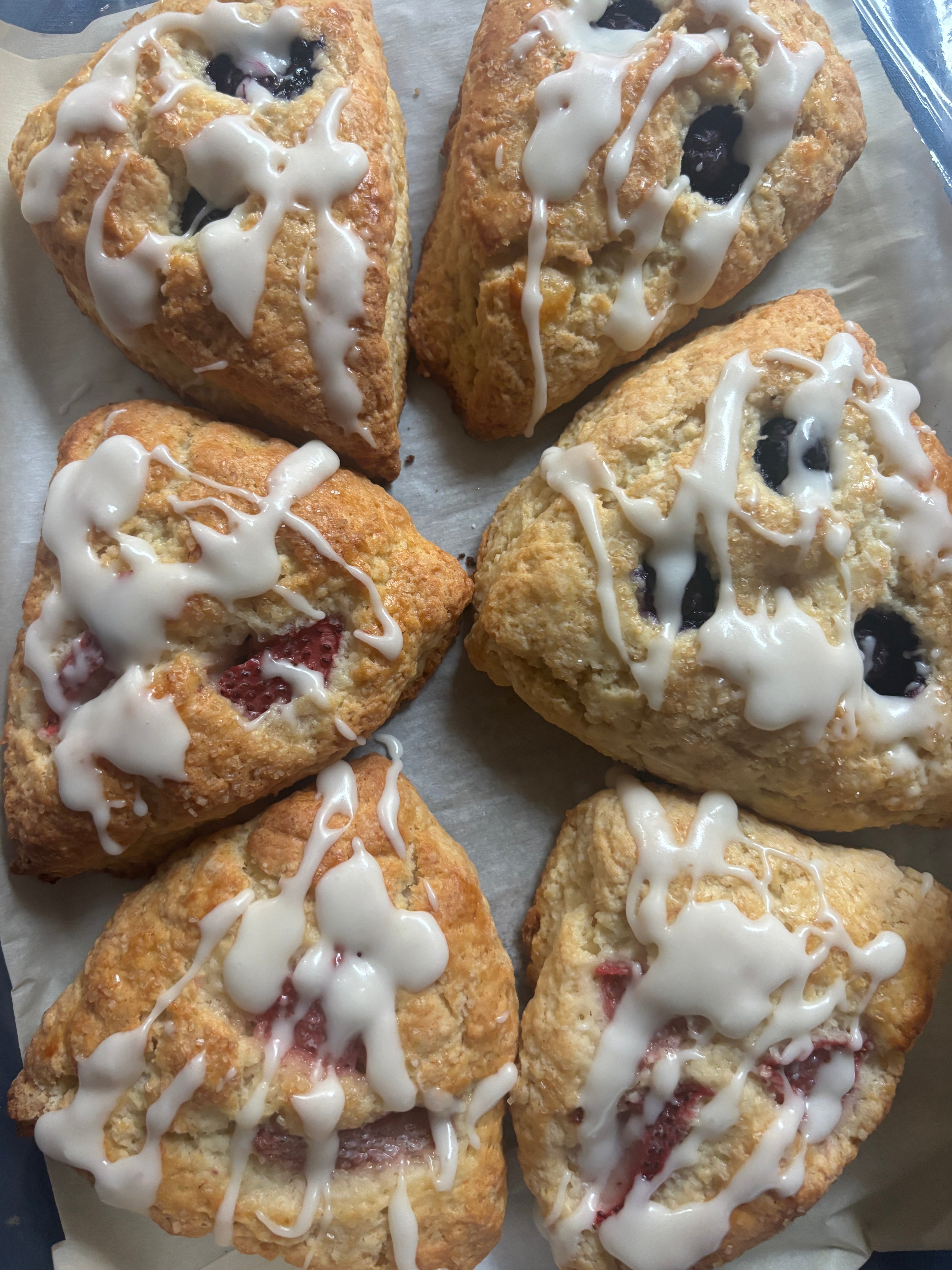 Strawberry Scone