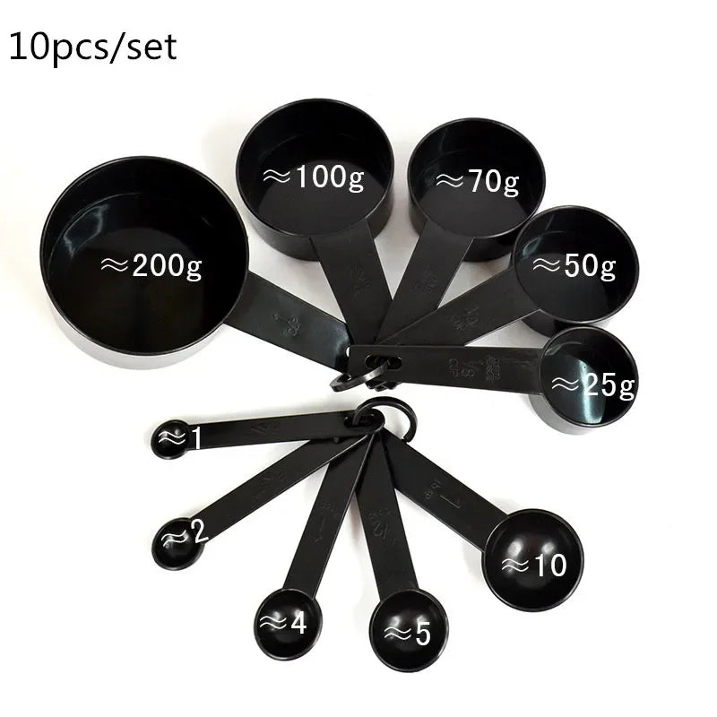 5–10PCS Kitchen Measuring Cups & Spoons Set – Baking & Cooking Measuring Tools